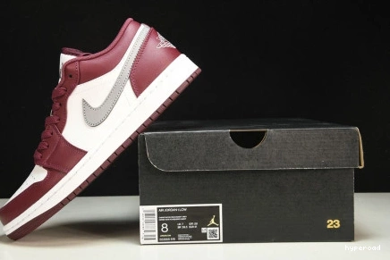 Hyperoad Bordeaux White 1 Low Jordan 0924